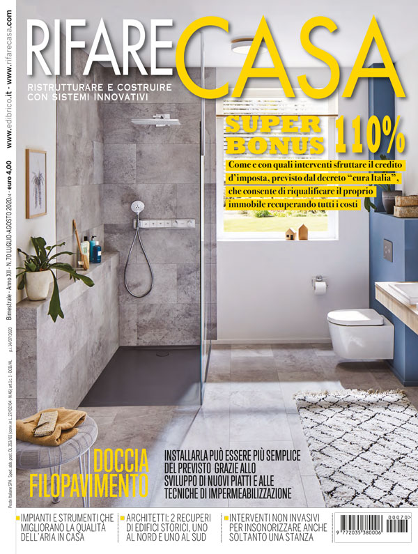 Copertina rivista Rifare Casa 2020